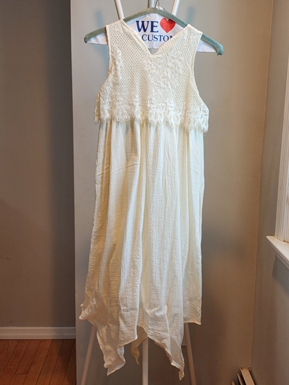 White Lacey Dress